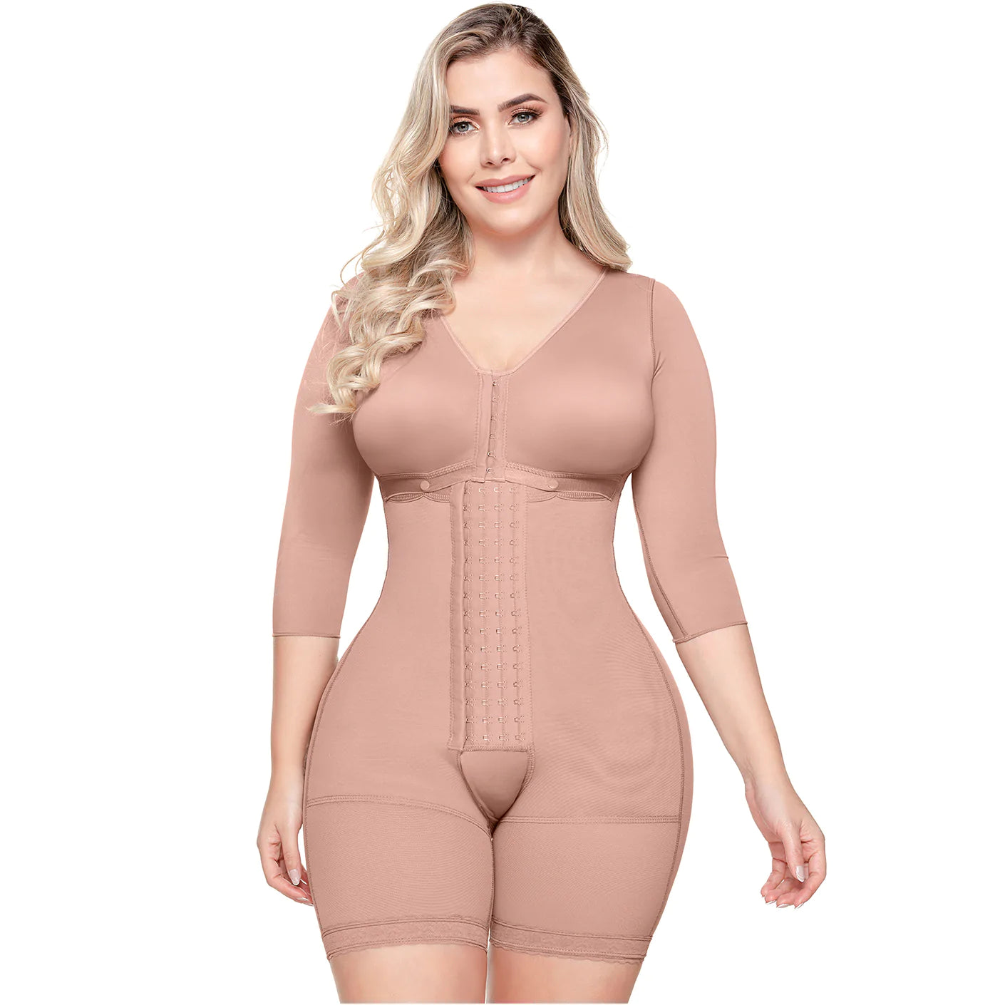 Over Elbow Sleeve Faja with Build in Bra 103BF