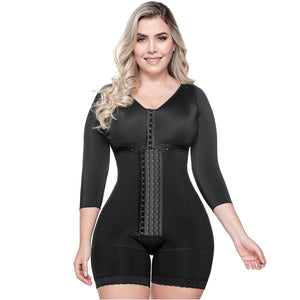 Over Elbow Sleeve Faja with Build in Bra 103BF