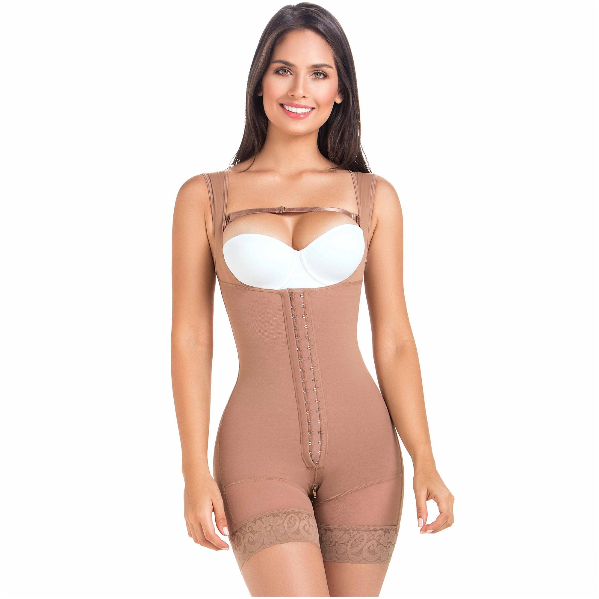 Post Surgery Shapewear with Over Bust Strap | 2nd Stage FQ105