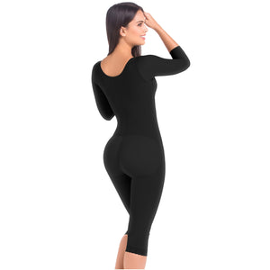 Full Body Shapewear with Sleeves Post surgery 9562