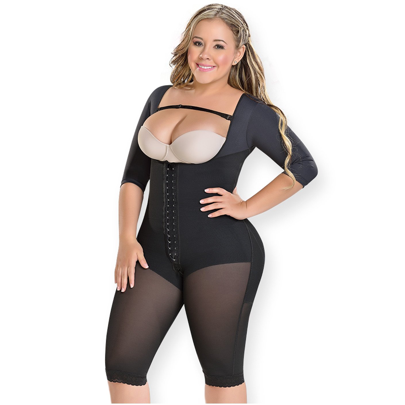 Open Bust Full Body Faja MYD0074