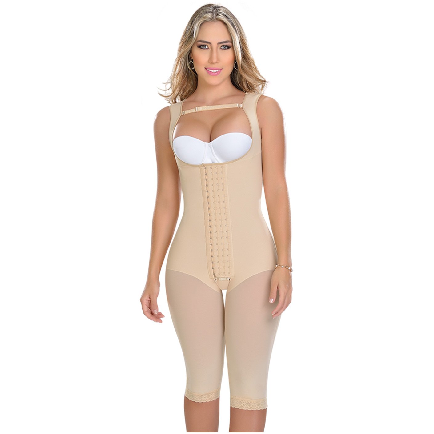 Full Bodysuit with Over Bust Strap MYD0085