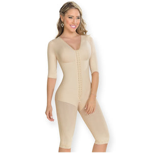 Full Girdle with Sleeves and Bra MYD0161