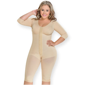 Full Girdle with Sleeves and Bra MYD0161