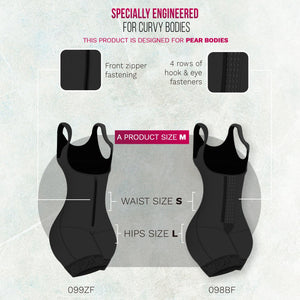 Tummy Control for Curvy wide Hips Bling Shapers 099ZF