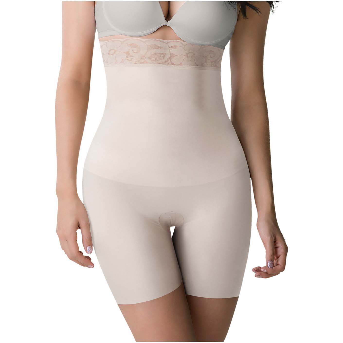 ROMANZA 2050 |  High Waisted Colombian Shapewear Shorts for Women | Butt Lifter Body Shaper - Pal Negocio