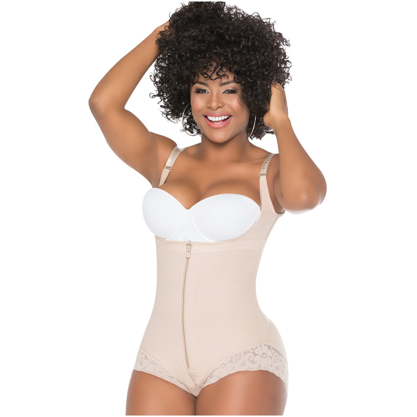 Open Bust Hiphugger Bodysuit 0413 Fajas Salome