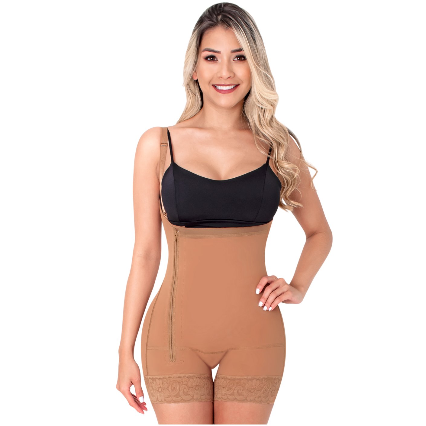 Fajas SONRYSE 046 | Colombian Butt Lifter Bodysuit Shapewear | Everyday Use | Postpartum - Pal Negocio