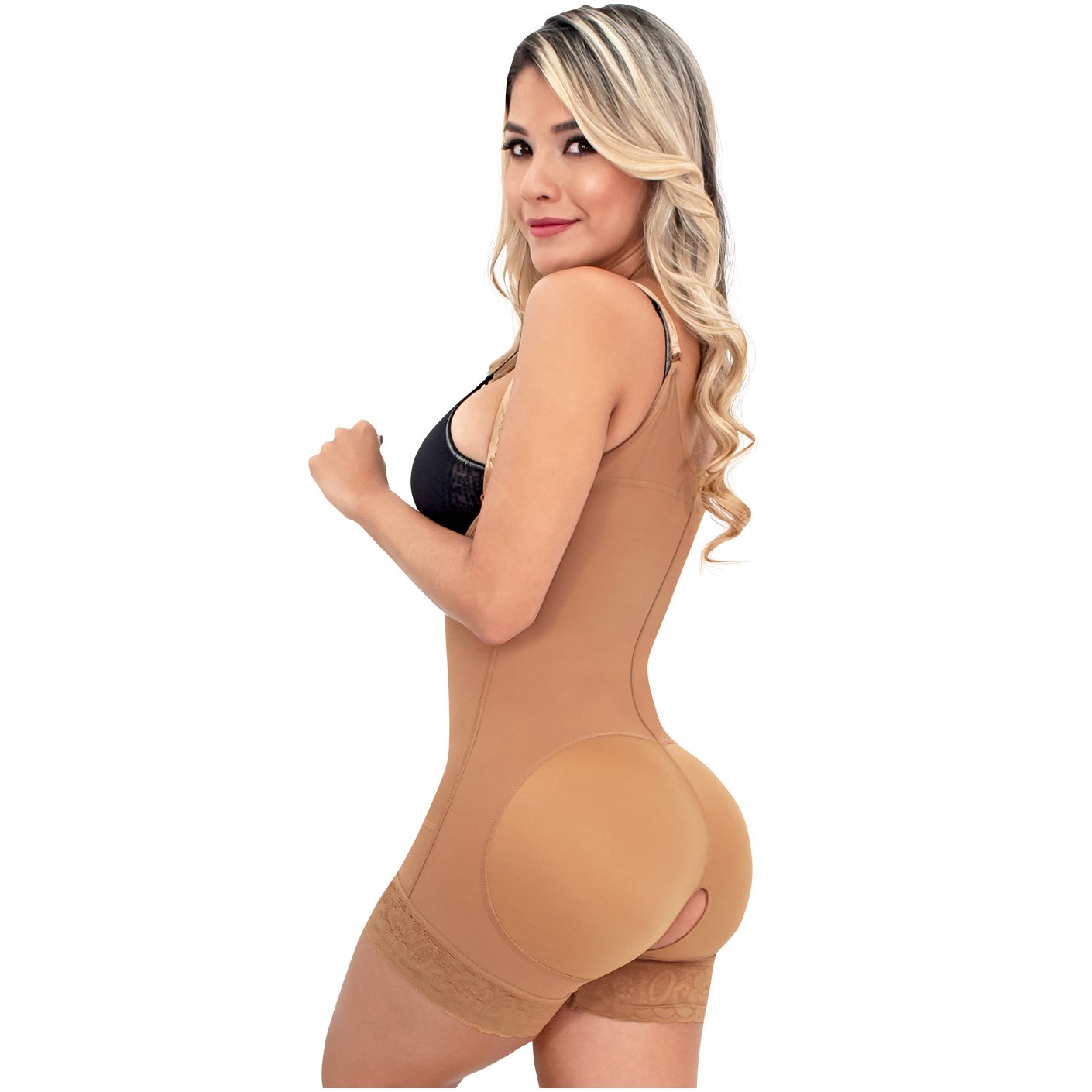 Fajas SONRYSE 066 |  Colombian Postpartum Bodysuit Shapewear | Butt Lifting Effect & Tummy Control - Pal Negocio