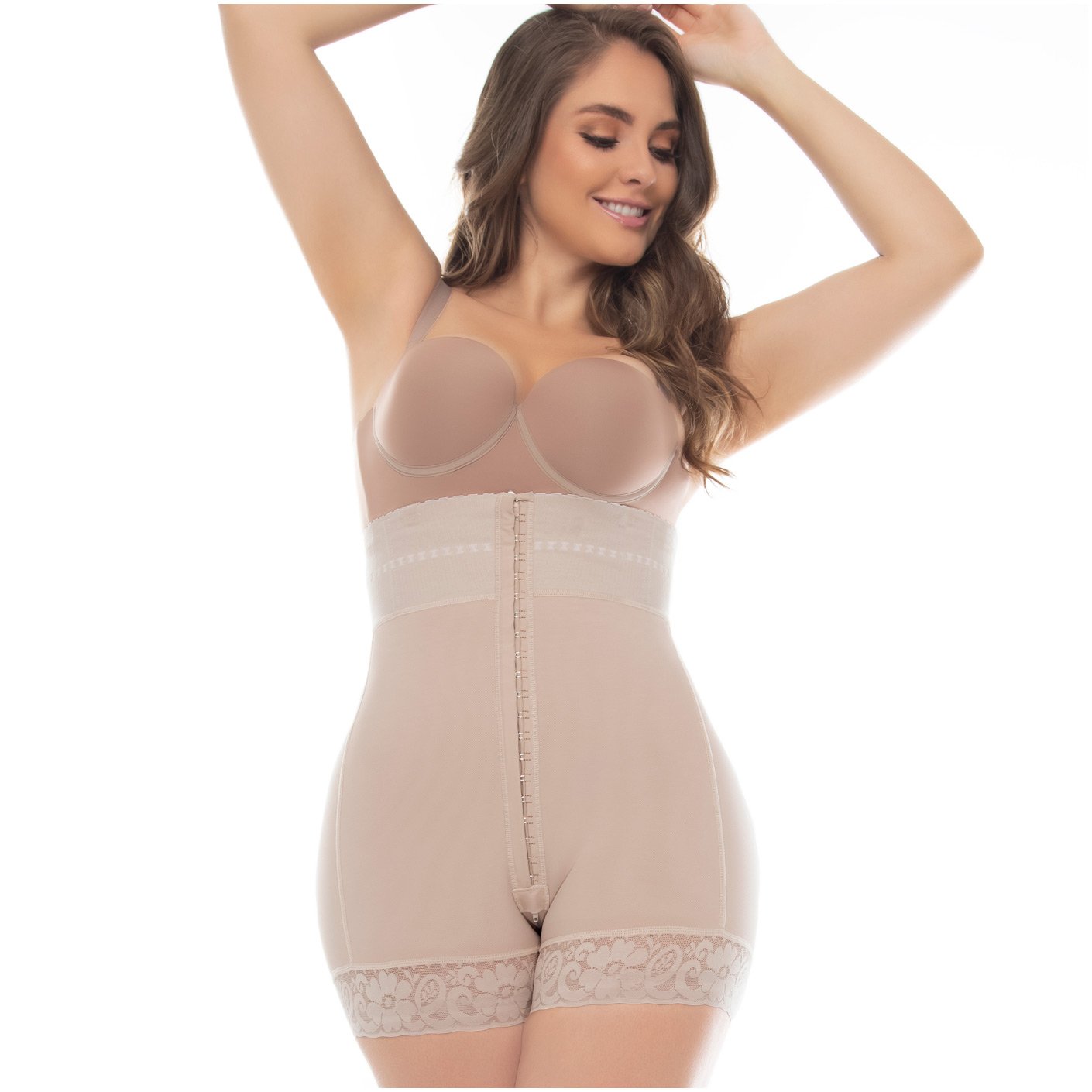 Mid-Thigh Strapless Faja 6204